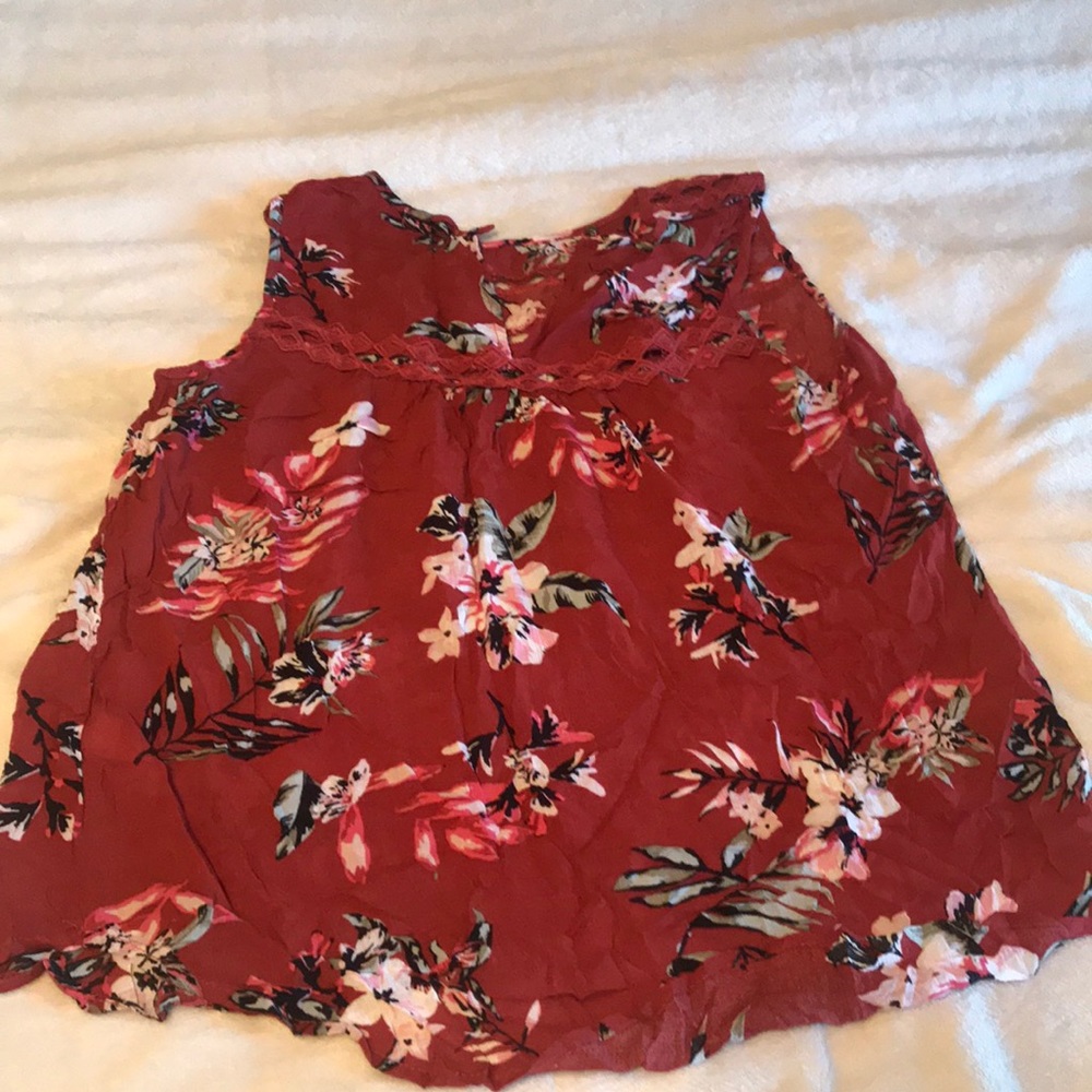 Floral tank top
